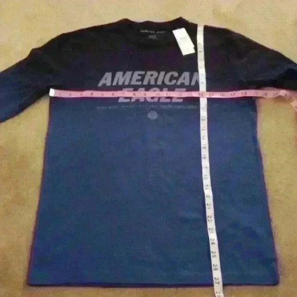 ***NWT*** AMERICAN EAGLE STANDARD FIT MEN'S LONG SLEEVE SHIRT SIZE XS - Picture 4 of 6